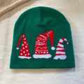 Santa Claus Print Warm Christmas Knit Beanie 6W6HAT837