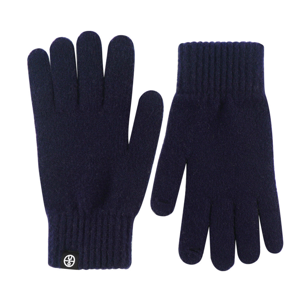 Solid Thermal Knit Gloves - DippedShop Wholesale - #9923