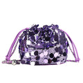 Flower Embroidery Sequin Bucket Bag - DippedShop Wholesale - #8867