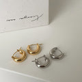 Hollow Thick Hoop Earrings - DippedShop Wholesale - #4451