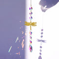 Geometry Crystal Ball Metal Dragonfly Hanging Suncatchers MK2CZAS6H7HLS64