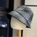 Warm Plaid Bucket Hat - DippedShop Wholesale - #6195