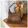Casual Star Studded Fringe Crossbody Bag 6W10BBG2380