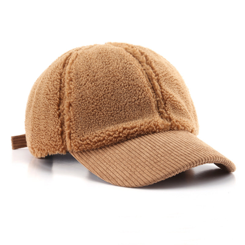Sherpa Corduroy Baseball Cap - DippedShop Wholesale - #6915