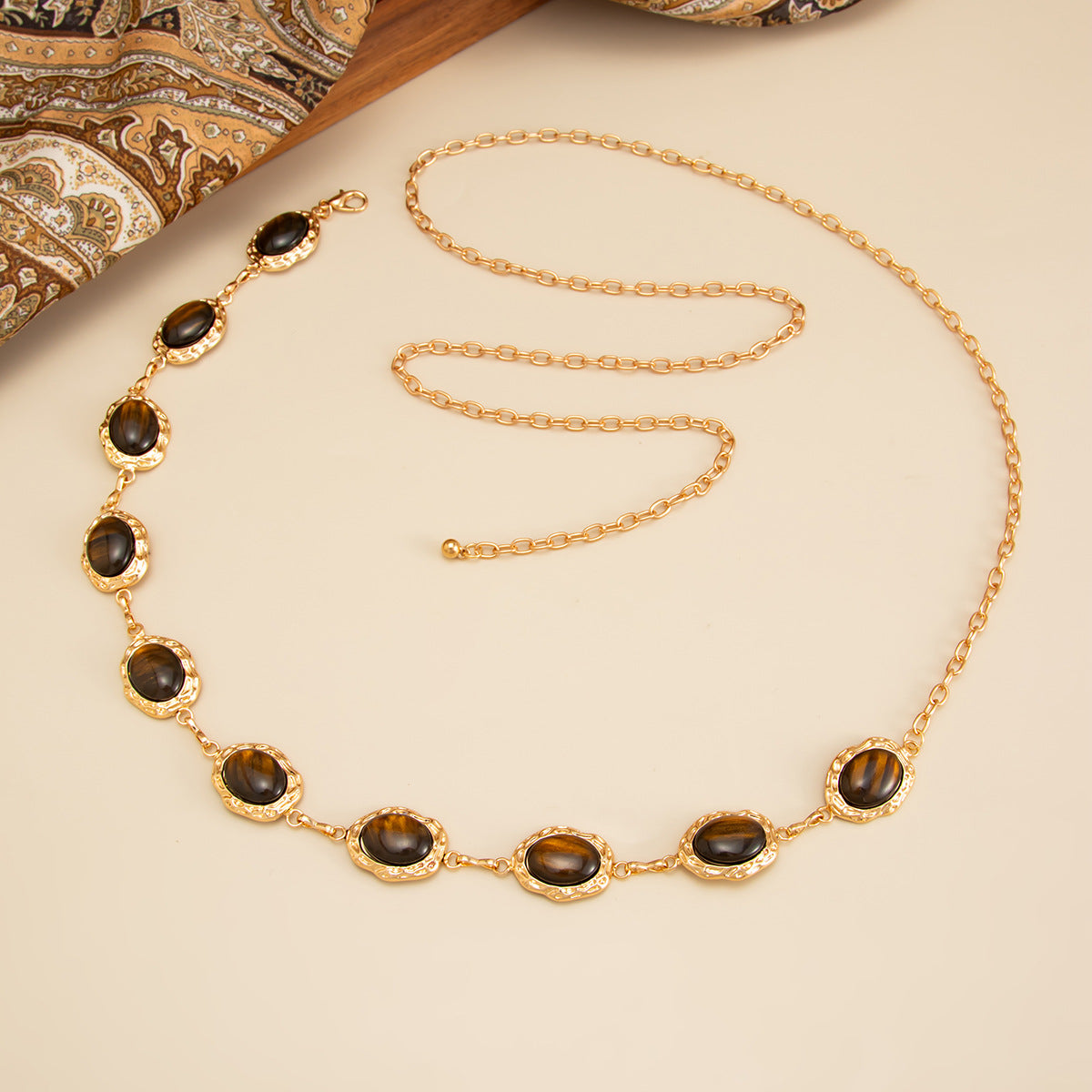 Retro Cat's Eye Glow Chain Wai - DippedShop Wholesale - #0611