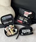 Cute Polka Dots Portable Makeup Bag MK2BW6S10BOB78