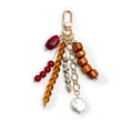 Vintage Beaded Heart Charm - DippedShop Wholesale - #8627