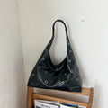 Trendy Punk Metal Grommet Handbag Shoulder Bag 6W10BBG1897