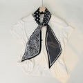 Striped Silk Scarf - DippedShop Wholesale - #0051
