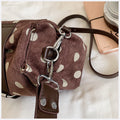 Stylish Polka Dot Canvas Shoulder Bag 6W10BBG1853