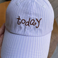 Striped Bowknot Baseball Cap - DippedShop Wholesale - #2019