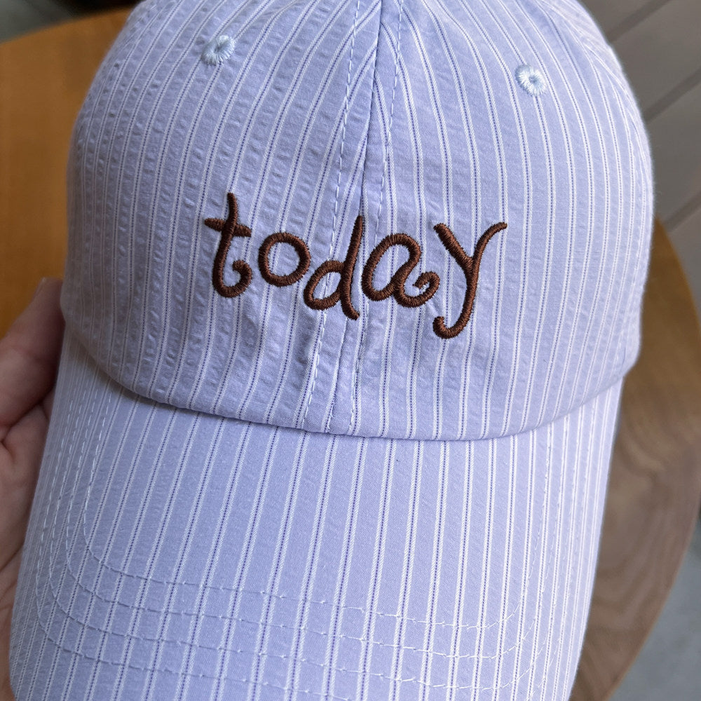 Striped Bowknot Baseball Cap - DippedShop Wholesale - #2019