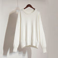 Solid Loose Sweater - DippedShop Wholesale - #0051