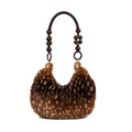 Cute Deer Pattern Flush Portable Shoulder Bag 6W10BBG1924