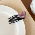 Sweet 3D Heart Duckbill Hair Clips 6W6HCP1244
