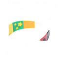 Dopamine Style Floral Pattern Acetate Wide Headband MK2PIM6W6HBD67