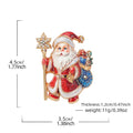 Christmas Series Enamel Rhinestone Brooch 6W6JPB63