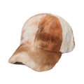 Vintage Leopard Print Faux Fur Baseball Cap 6W6HAT820