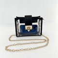 Minimalist Jelly Clear Square Tote Bag 6W10BBG1963