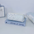 Simple Large Capacity Floral Quilted Makeup Bag 6S10BOB1036