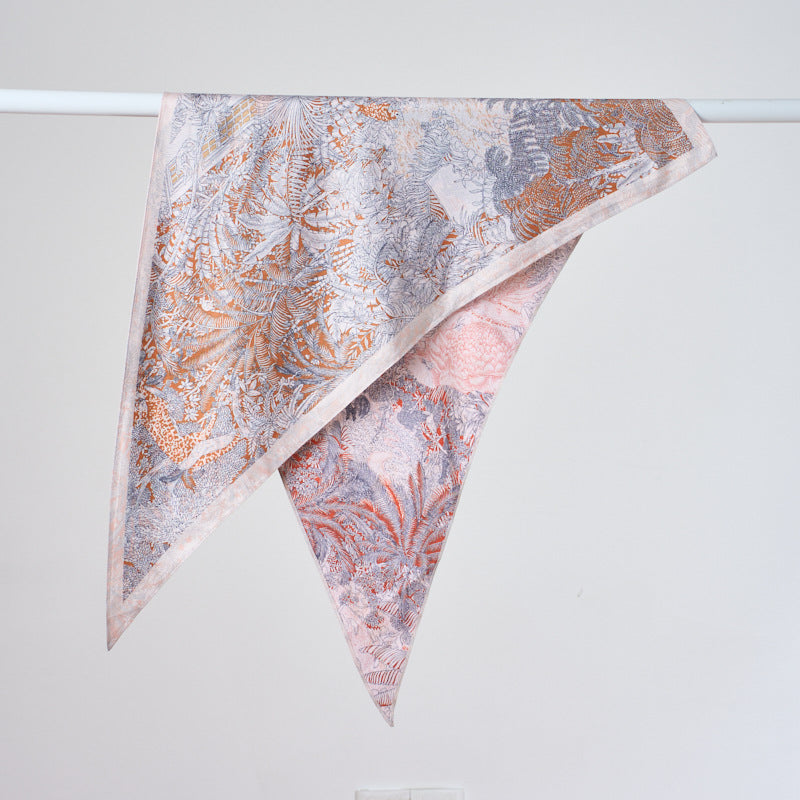 Reversible Flower Scarf - DippedShop Wholesale - #0595