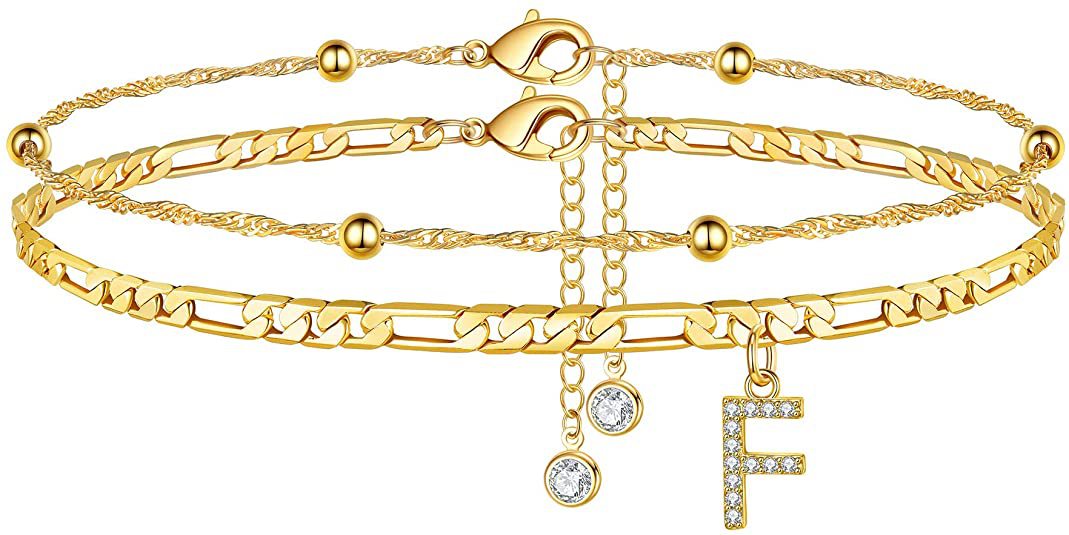 Trendy Initial Letter Gold Pla - DippedShop Wholesale - #6003