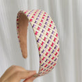 Stylish Color Block Woven Wide Headband MK2SPM6W6HBD04