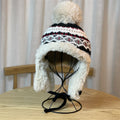 Fair Isle Fleece Trapper Hat - DippedShop Wholesale - #5667