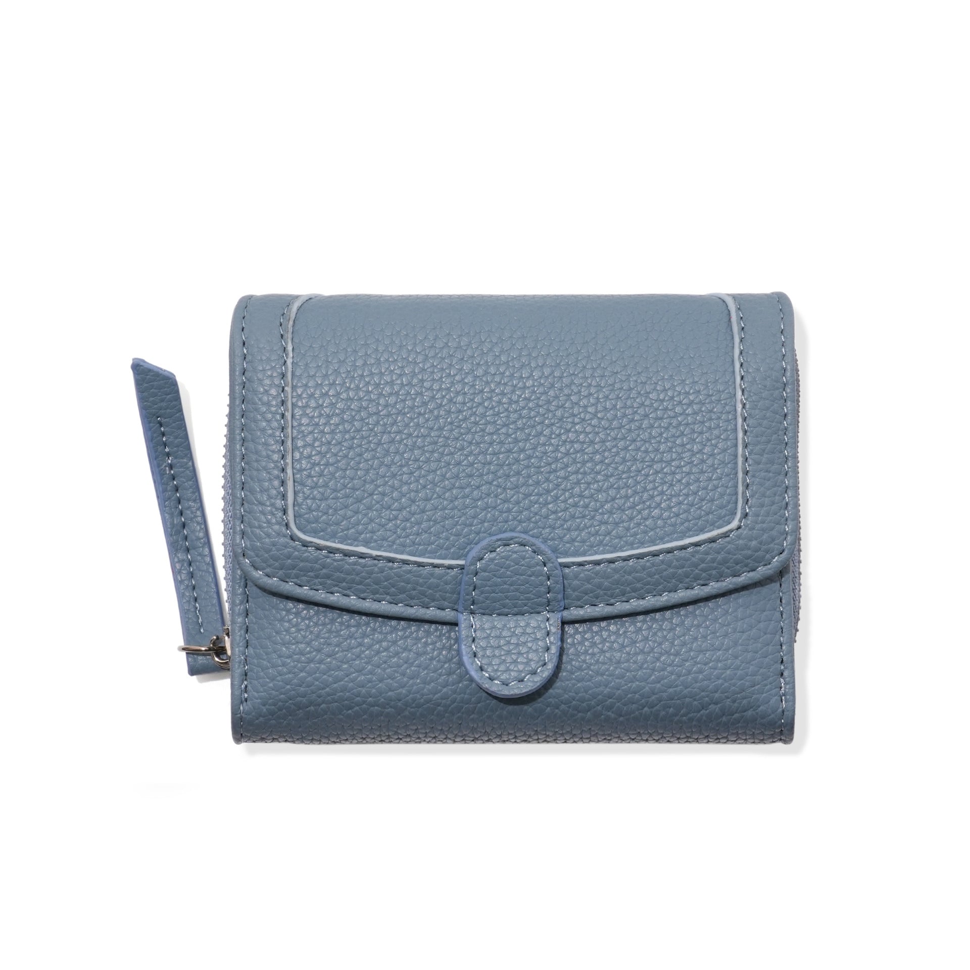 Simple Solid Color PU Coin Purse Wallet 6S10BWB134