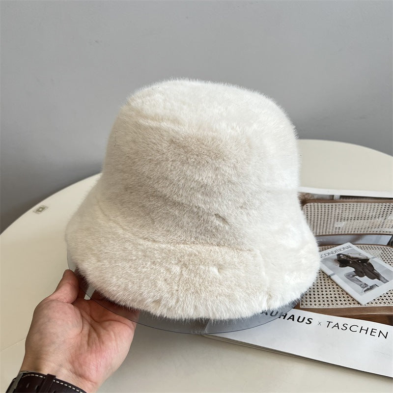 Faux Fur Bucket Hat - DippedShop Wholesale - #0211