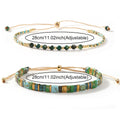 Boho-style Irrugular Beaded String Bracelets 6W6JBR500