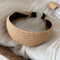 Stylish Hand Woven Hollow Out Wide Headband MK2SPM6W6HBD02