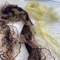 Elegant Mesh Polka Dots Lace Silk Scarf MK2BLW6W6NSI82