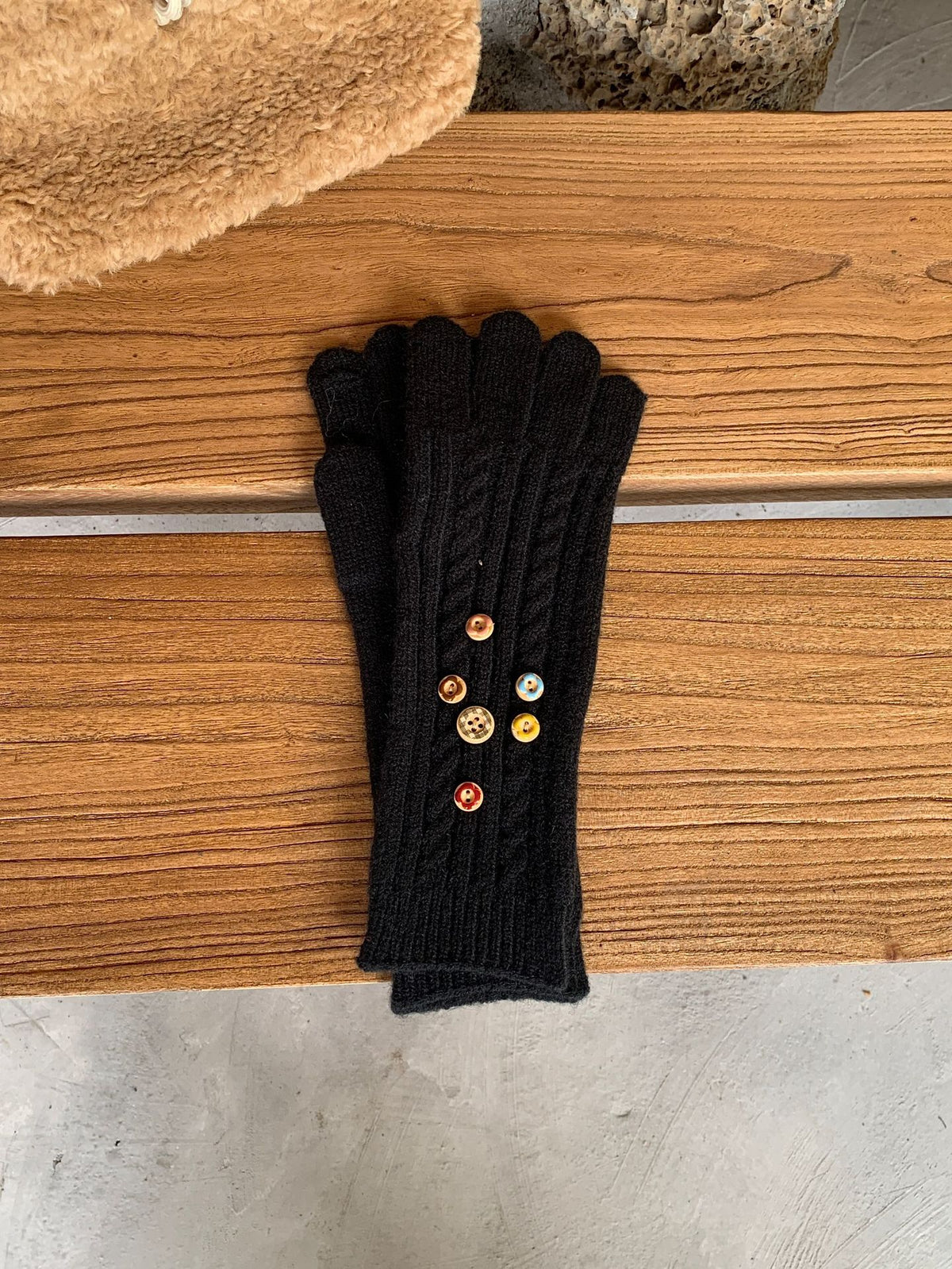 Warm Knit Gloves - DippedShop Wholesale - #5459