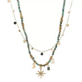 Vintage Starburst Pendant Necklace - DippedShop Wholesale - #6339