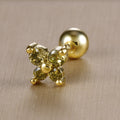 Trendy Gold Plated Butterfly P - DippedShop Wholesale - #1331