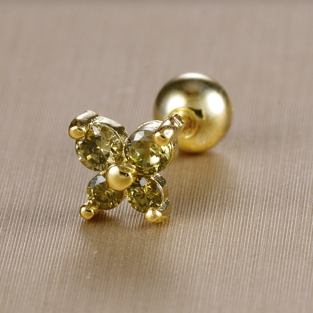 Trendy Gold Plated Butterfly P - DippedShop Wholesale - #1331