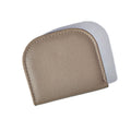 Minimalist Solid Color Semicircle Coin Purse Wallet 6S10BWB131
