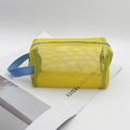 Dopamine Color Block Mesh Large Capacity Makeup Bag MK2BW6S10BOB96