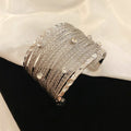 Retro Irregular Wave Acrylic B - DippedShop Wholesale - #7539