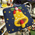 Handmade Wool Felt Santa Claus Coin Purse 6W10BWB194