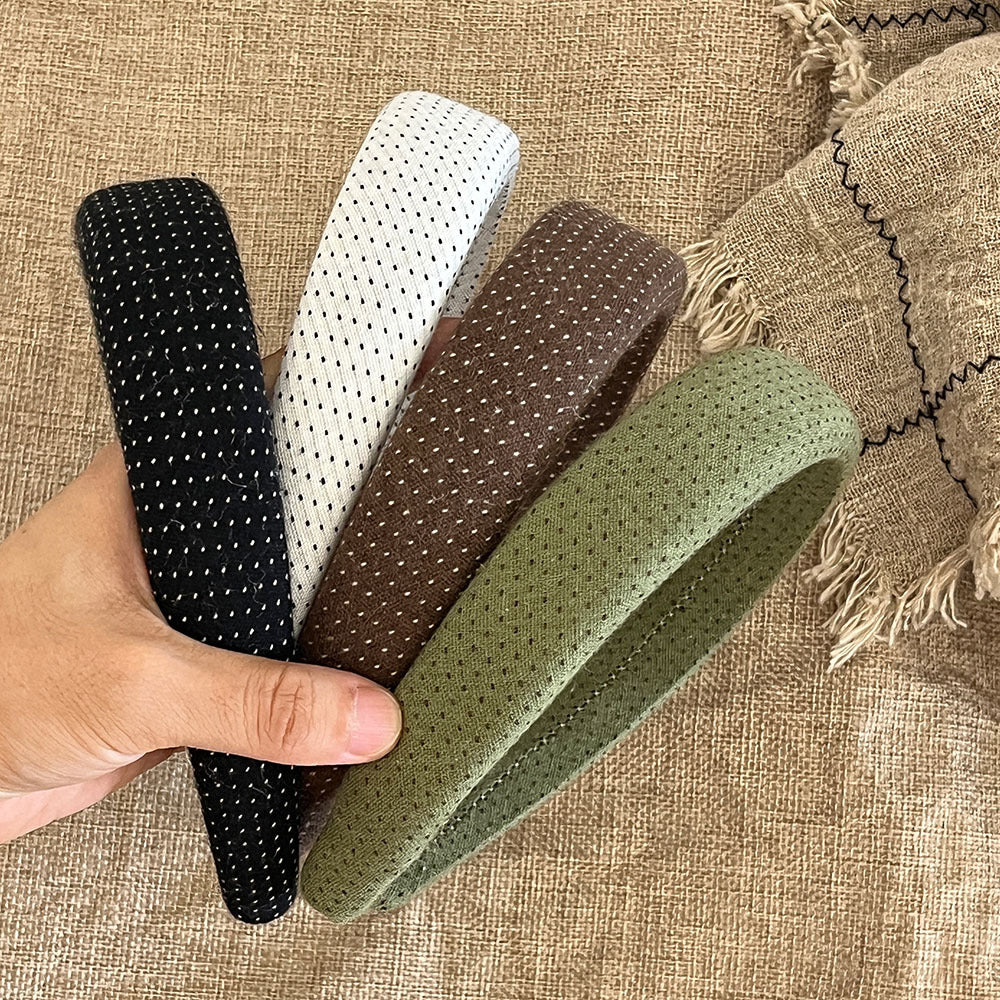 Stylish Soft Padded Polka Dots Head Band 6W6HBD382