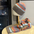 Knit Hat Scarf Set - DippedShop Wholesale - #6675