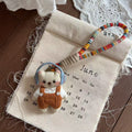 Cute Giraffe Doll Keychain Bag Charm 6W10BBC617