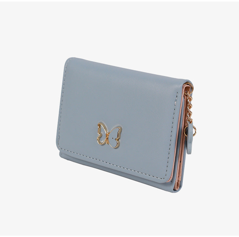 Fresh Butterfly Trifold Muti-Functional Wallet 6S10BWB106