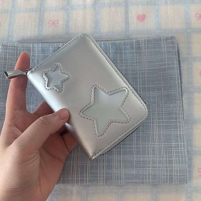 Trendy Star Shape PU Coin Purse Wallet 6S10BWB117