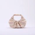 Vintage Pearl Ruched Handbag - DippedShop Wholesale - #4211