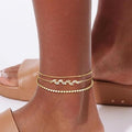 Trendy Cubic Zirconia Gold Pla - DippedShop Wholesale - #9603