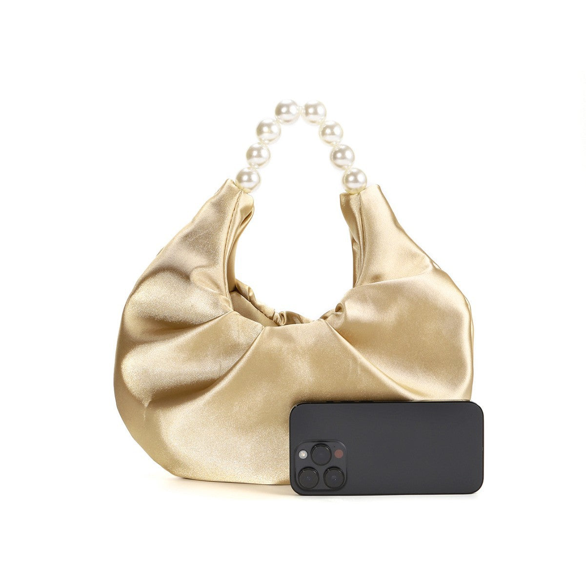 Elegant Satin Evening Bag - DippedShop Wholesale - #4291