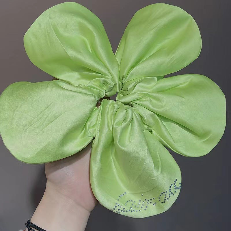Flower Stretchy Hair Scrunchie - DippedShop Wholesale - #6339